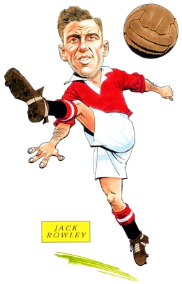 Jack Rowley Caricature
