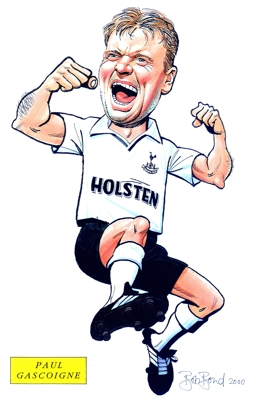 Gazza Caricature