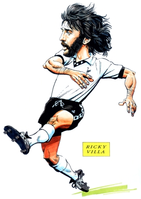 Ricky Villa Caricature