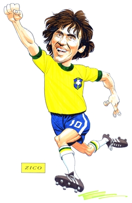 Zico Caricature