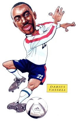 Darius Vassell Caricature