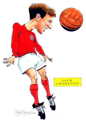 Jack Charlton Caricature