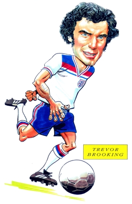 Trevor Brooking Caricature