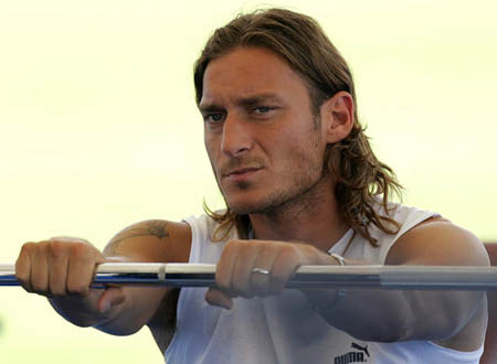 totti trianing