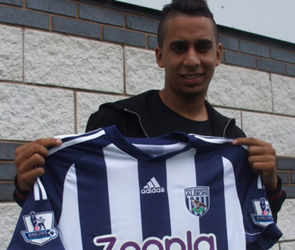 Yassine El Ghanassy West Bromwich from Gent