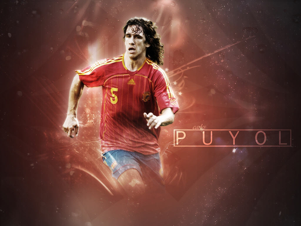 world cup,world cup 2010, South Africa, football, soccer,Spanyol Team World Cup Puyol Wallpaper 