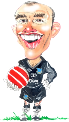 Tim Howard Caricature