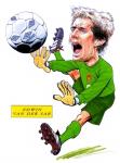 Edwin van der Sar Caricature