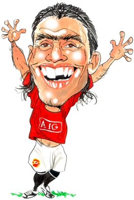 Carlos Tevez Caricature