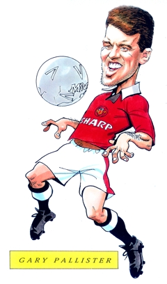 Gary Pallister Caricature