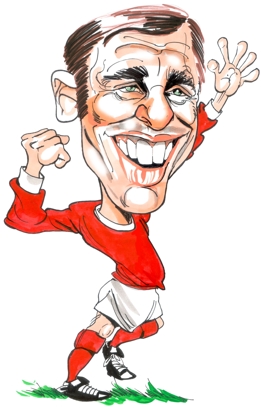 Pat Crerand Caricature