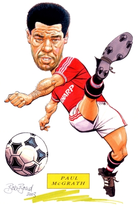 Paul McGrath Caricature