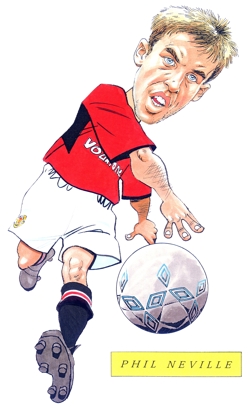 Phil Neville Caricature