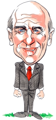 Sir Matt Busby Caricature