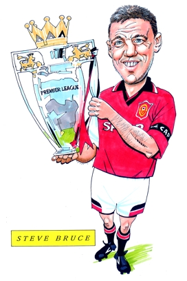 Steve Bruce Caricature