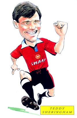 Teddy Sheringham Caricature