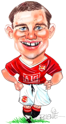 Wayne Rooney Caricature