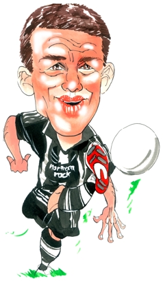 Joey Barton Caricature