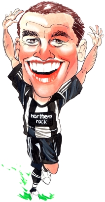 Michael Owen Caricature