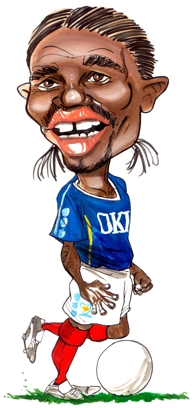 Nwankwo Kanu Caricature