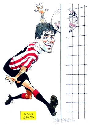 Niall Quinn Caricature