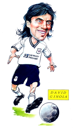 David Ginola Caricature