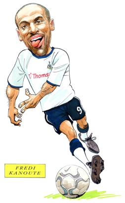 Fredi Kanoute Caricature