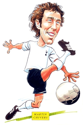 Martin Chivers Caricature