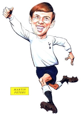 Martin Peters Caricature