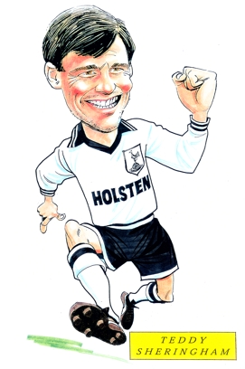 Teddy Sheringham Caricature