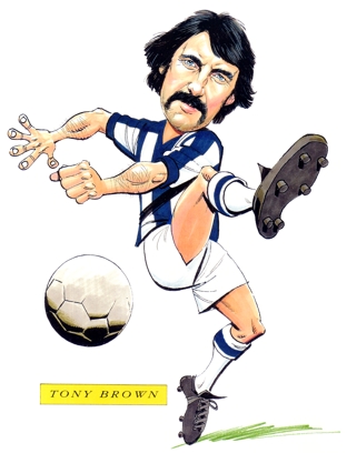 Tony Brown Caricature