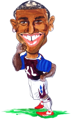 Anton Ferdinand Caricature