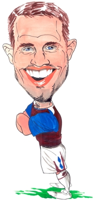 Matthew Upson Caricature