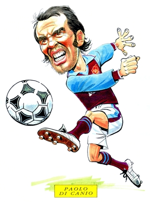 Paulo Di Canio Caricature