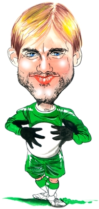 Robert Green Caricature