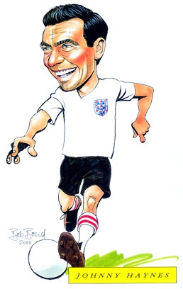 Johnny Haynes Caricature