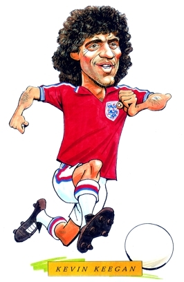 Kevin Keegan Caricature