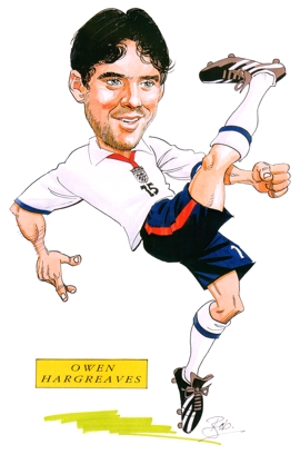 Owen Hargreaves Caricature