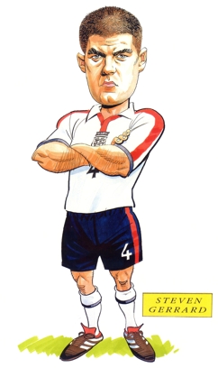 Steven Gerrard Caricature