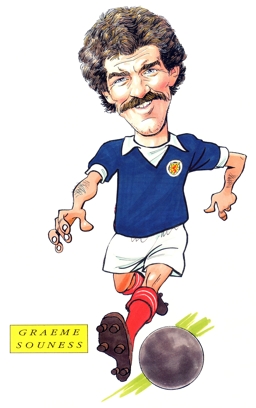 Graeme Souness Caricature