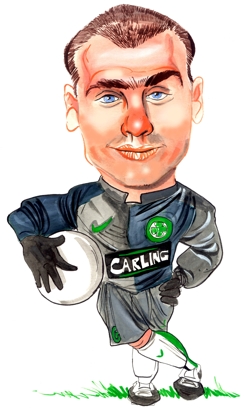 Artur Boruc Caricature