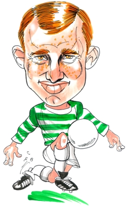 Jimmy Johnstone Caricature