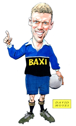 David Moyes Caricature