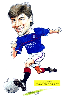 Andrei Kanchelskis Caricature