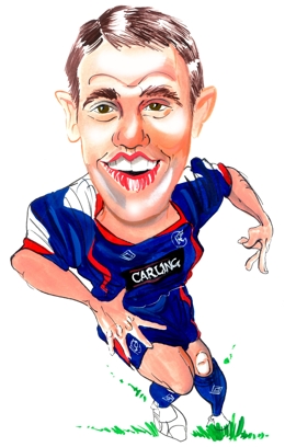 Kevin Thompson Caricature