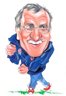 Neil Warnock Caricature