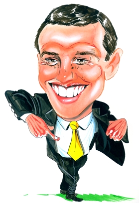 Adrian Boothroyd Caricature