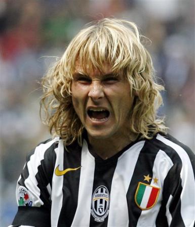 Pavel Nedved face.