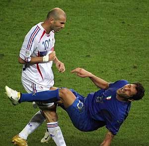 Materazzi Fight