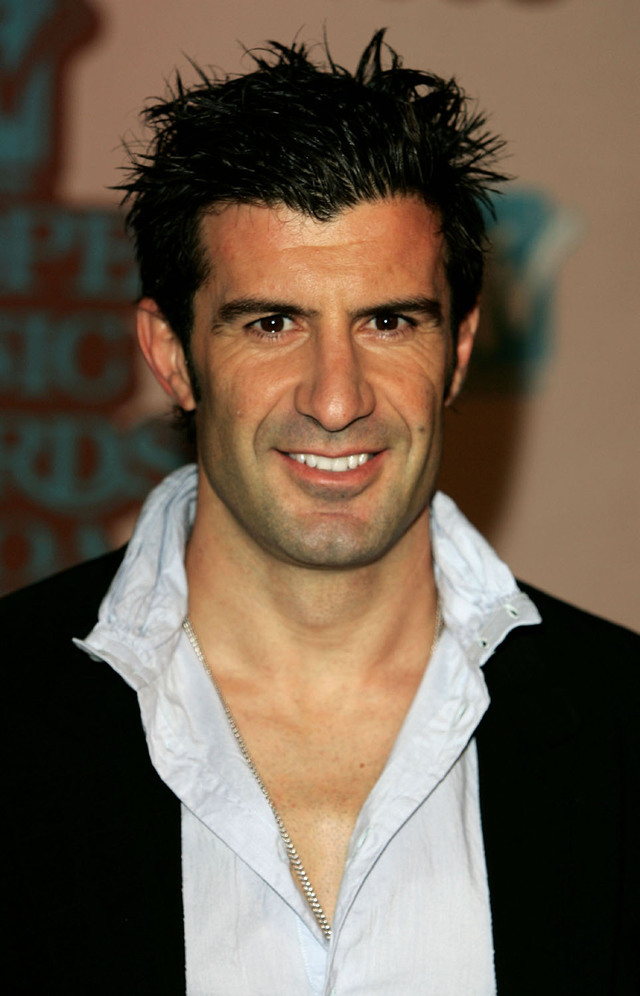 Luis Figo smile